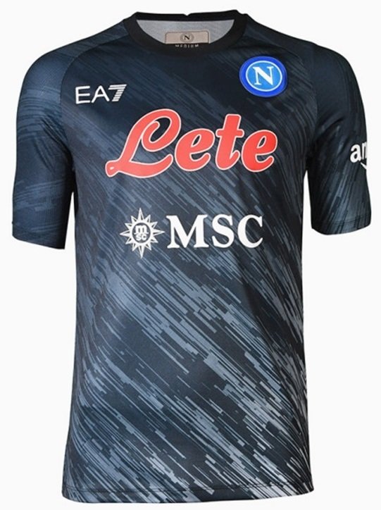 Camisa III Napoli 2022 2023 EA7 oficial 
